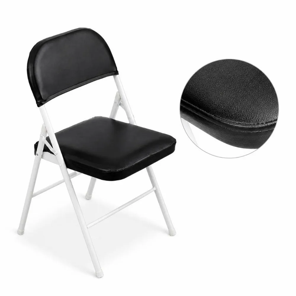 Modern PU Folding Dining Cover Elastic ​Breathable​ Split Chair Cover Removable Dust-proof Seat Slipcover for Home&Office