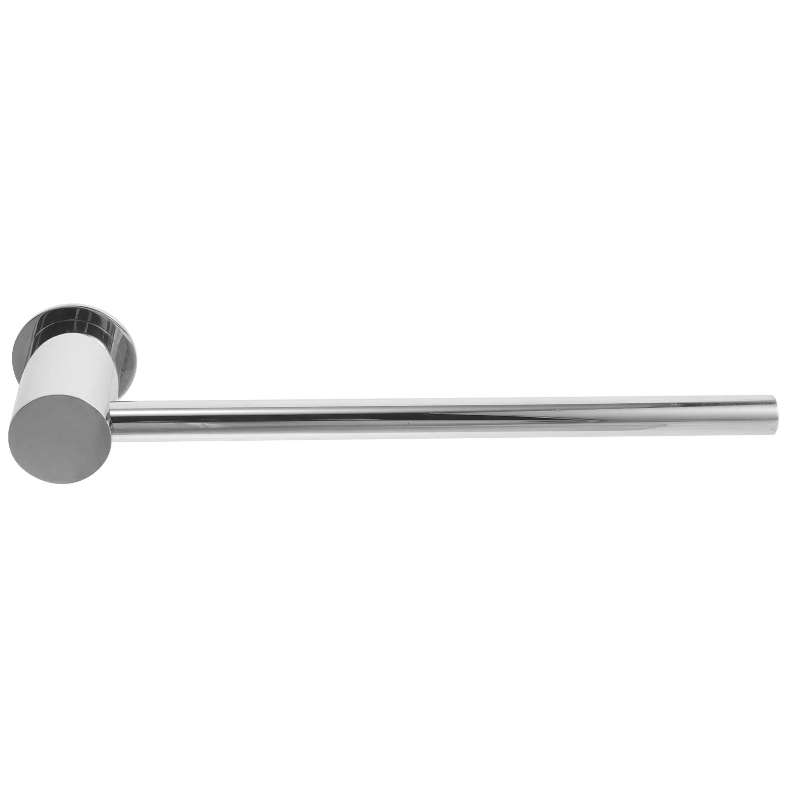 

Stainless Steel Hand Towel Bar Bathroom Wall Mounted Space-Saving Towel Organizer Kitchen Restroom Shower Paper Roll Holder
