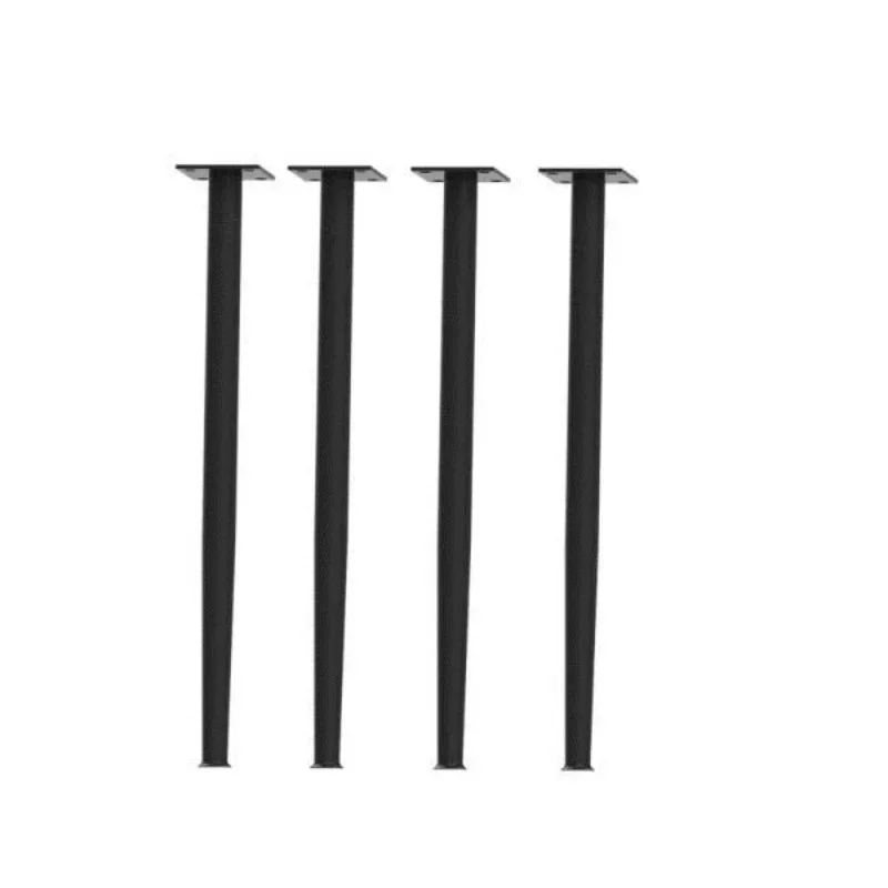 Wrought iron  legs bracket, dresser metal feet, single bar table feet, support columns
