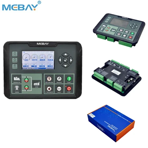 Mebay Panel kontrol Genset, Generator pengontrol DC92D ganti DSE7320