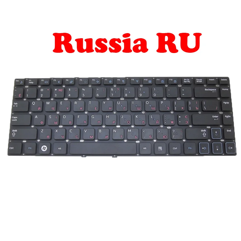 

RU SP IT TI SW Keyboard For Samsung RV411 RV413 RV415 RV420 RV409 E3415 E3420 Russia Spain Swiss Thailand Italy