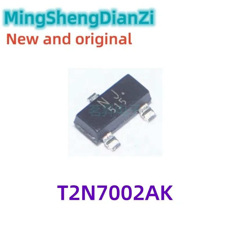 100PCS Brand new Silk screen NJ T2N7002AK SMD SOT23 field effect transistor Original authentic spot