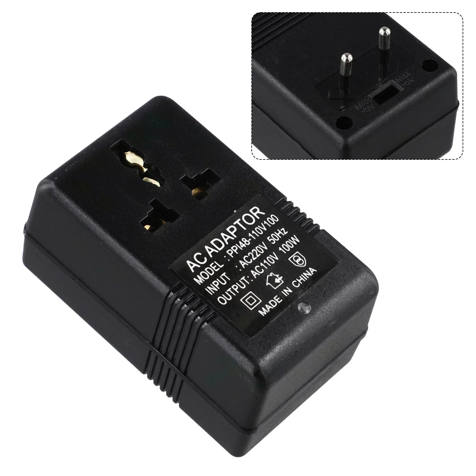 

1pc 35W Voltage Converter AC 220V To 110V Transformer Step-Down Inverter For Low Voltage Tool Accessory In Stock