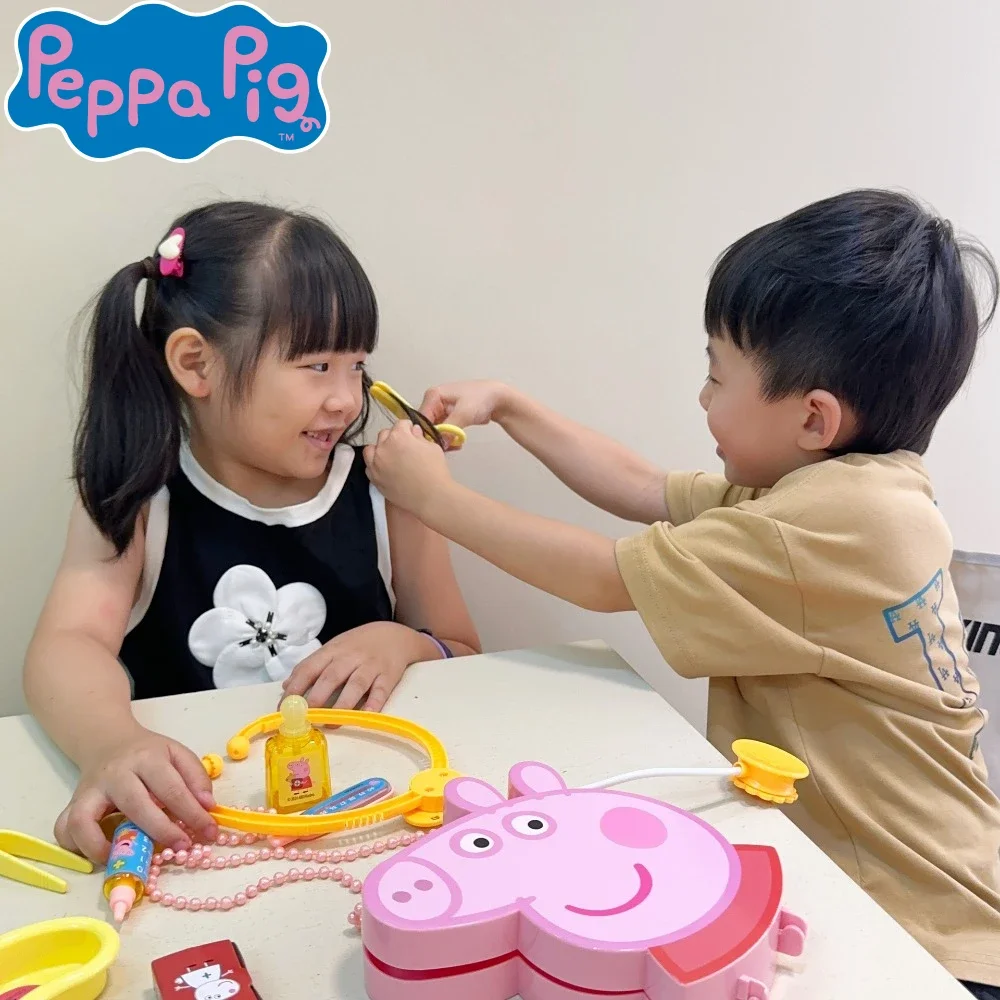 Cute Peppa Pig Children's Toys Kids Role Play Doctor Toy Set Educational Toys Intellectual Development Birthday Present