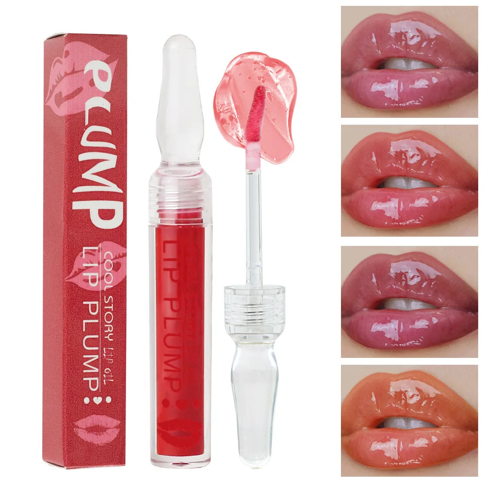 Volumising Lip Essential Oil Increase Lips Elasticity Reduce Fine Lines Moisturizing Nourish Sexy Lip Gloss Lip Care Plump Serum