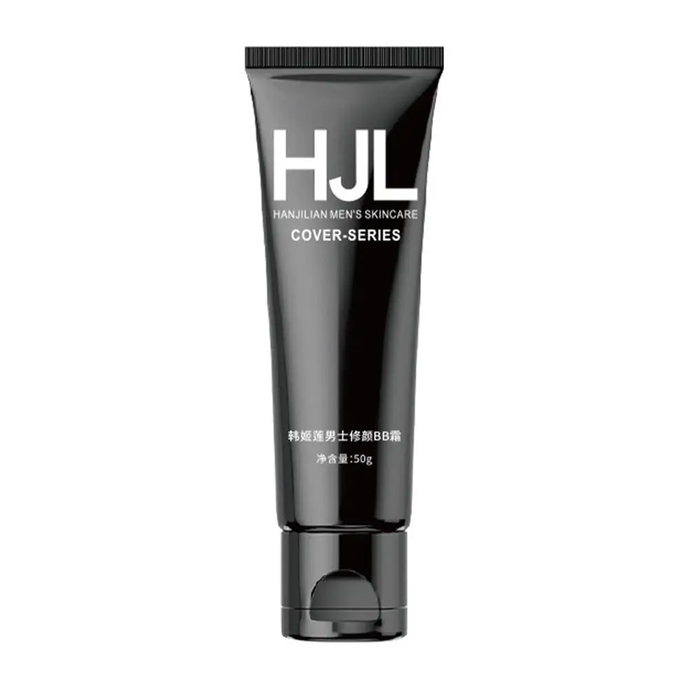 Crème blanchissante BB pour hommes, contrôle de l'huile, correcteur, taches de rousseur, fond de teint, maquillage pour la peau, éclaircissant, cosmétique facile, liquide Remov V9s1