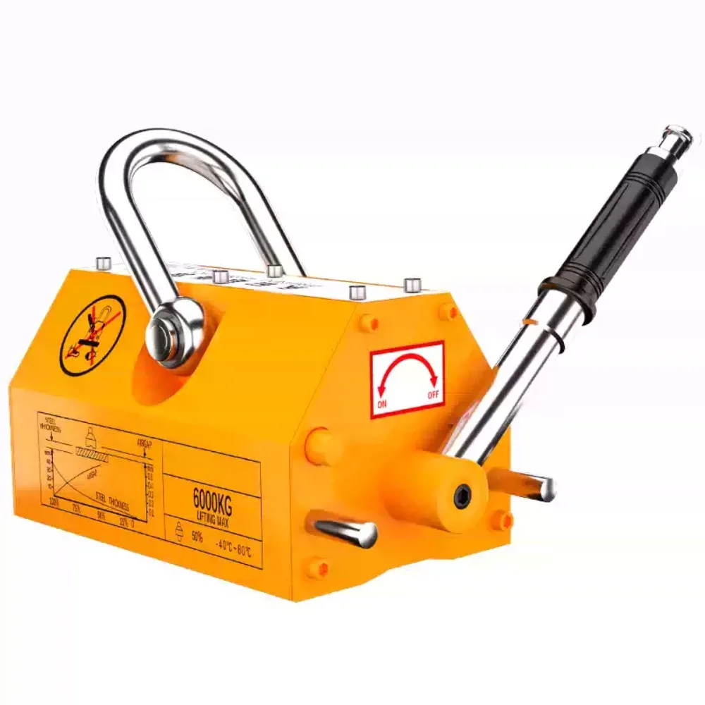 Quality Neodymium Magnet Lifter, Strong Permanent Magnetic Crane Sucking Disc, Effort‑Saving Design Industrial Magnetic Sucker