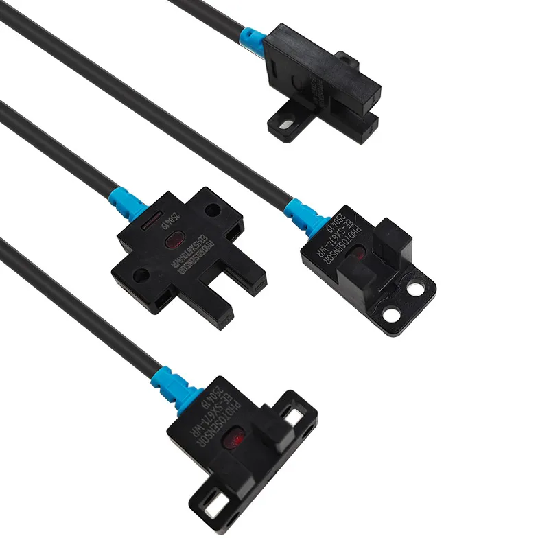 

Small slot photoelectric switch EE-SX670 671 672 674-WR sensor NPN line length 1M