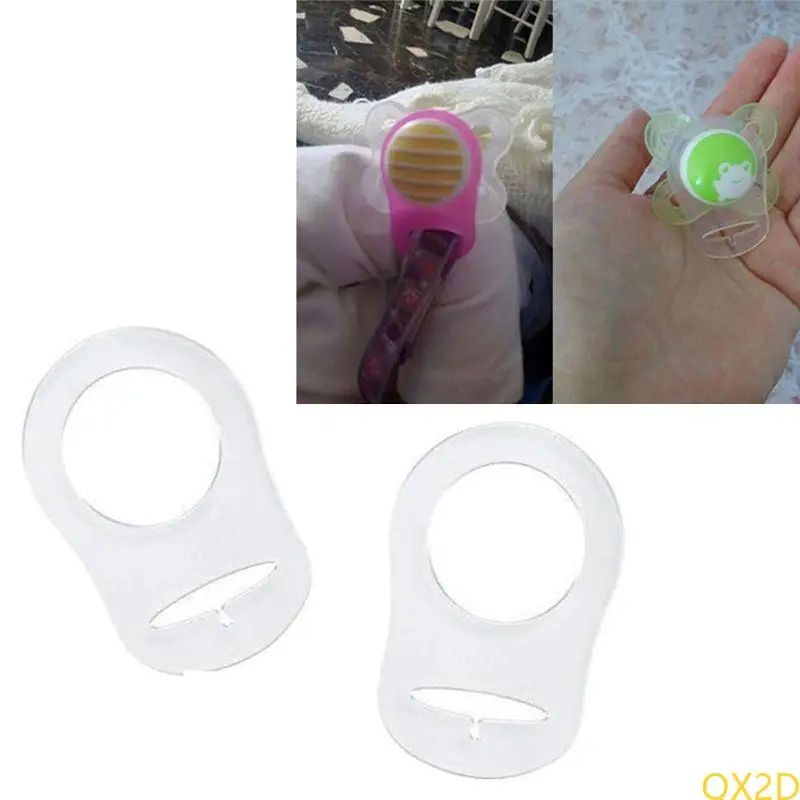 qx2d ความทนทานซิลิโคนทารกทารกใหม่เกิดแม่ pacifier Rings