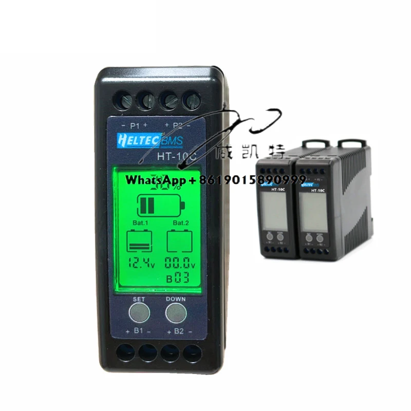 

12V LCD Battery Equalizer 48v Lead Acid Battery Voltage Balance Connected Parallel Series for 12V 24V 36V 48V 96V