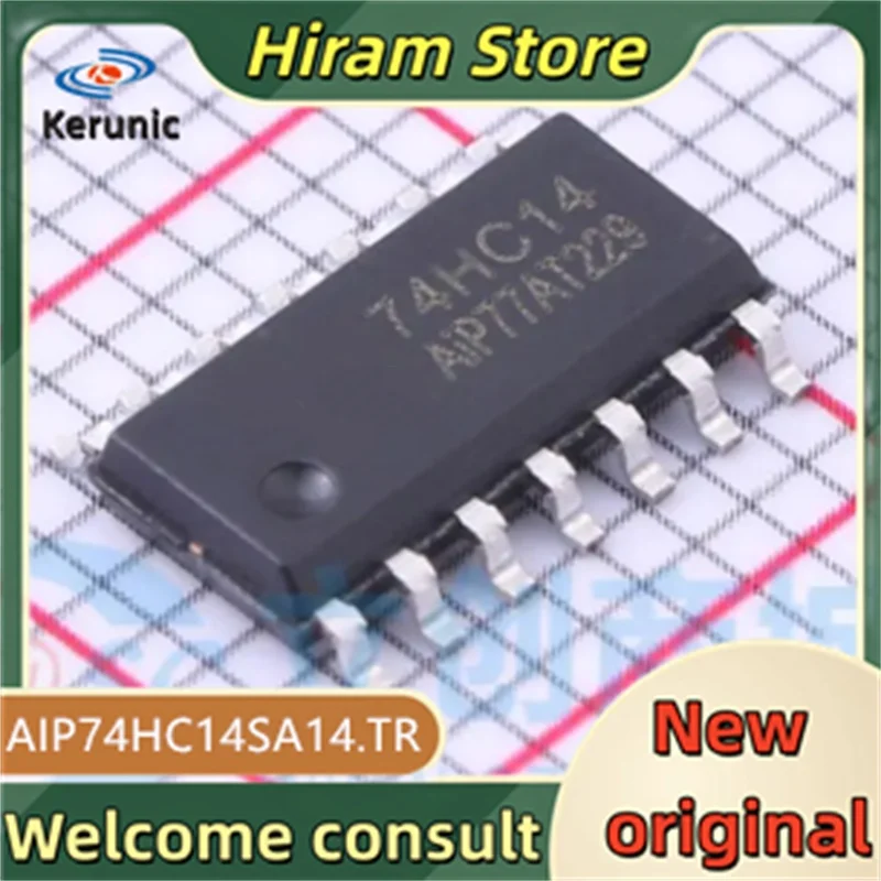 50PCS 74HC14 New and original AIP74HC14SA14.TR AIP74HC14SA14 AIP74HC14SA AIP74HC14