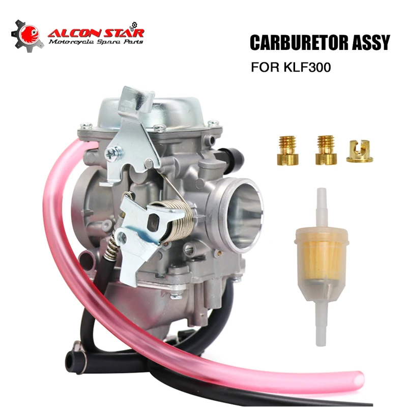 

Alconstar- Carburetor Carb for Kawasaki KLF300 Bayou 300 1986-1995 1996-2005 KLF300A KLF300B KLF300C 15001-1332