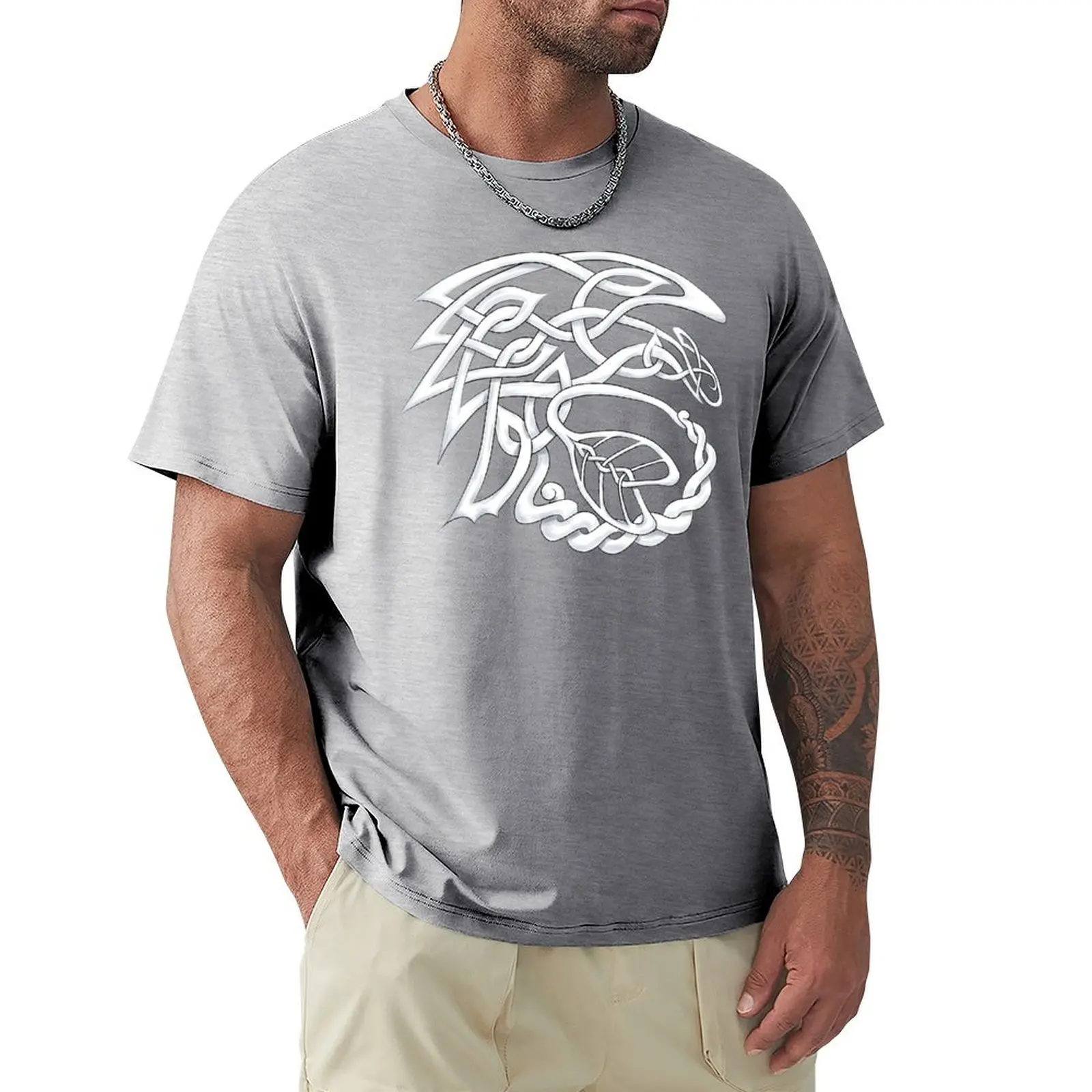 

Celtic Dragon T-Shirt plus sizes sweat plain t shirts men