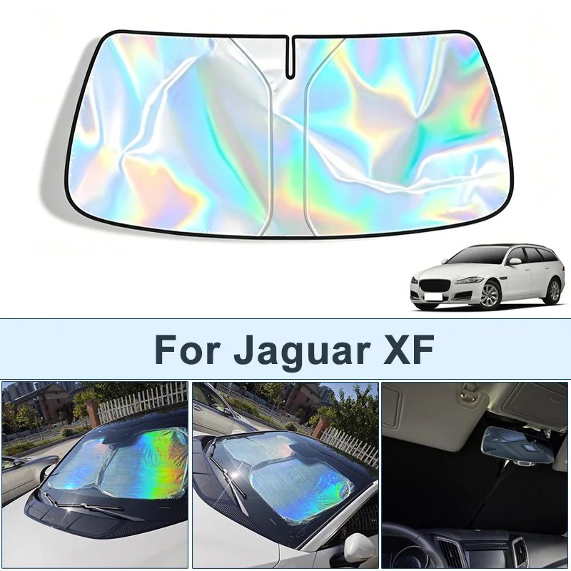 

Foldable Front Windshield Sun Shade For Jaguar XF UV Reflective Sun Protection Cover Car Interior Accessories