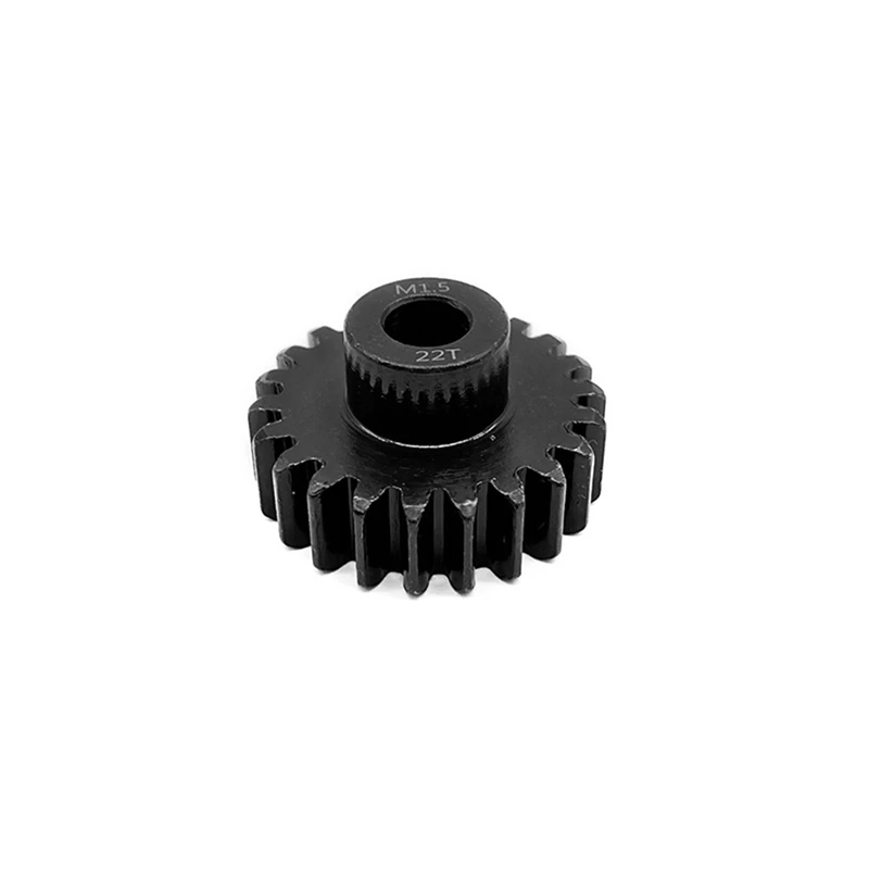 Remote Control Car Gear M1.5 Modulus 8.0 Inner Hole for Chrome Steel Motor Gear with M5 Machine Metric Screw,22T