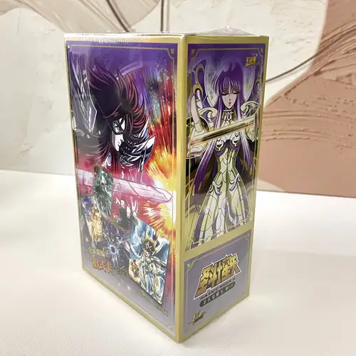 New Kayou Saint Seiya Cloth Awakening Card Box Manga Edition Collectible Card Star Pack Japanese Anime Rare Collection Cards - Image 9