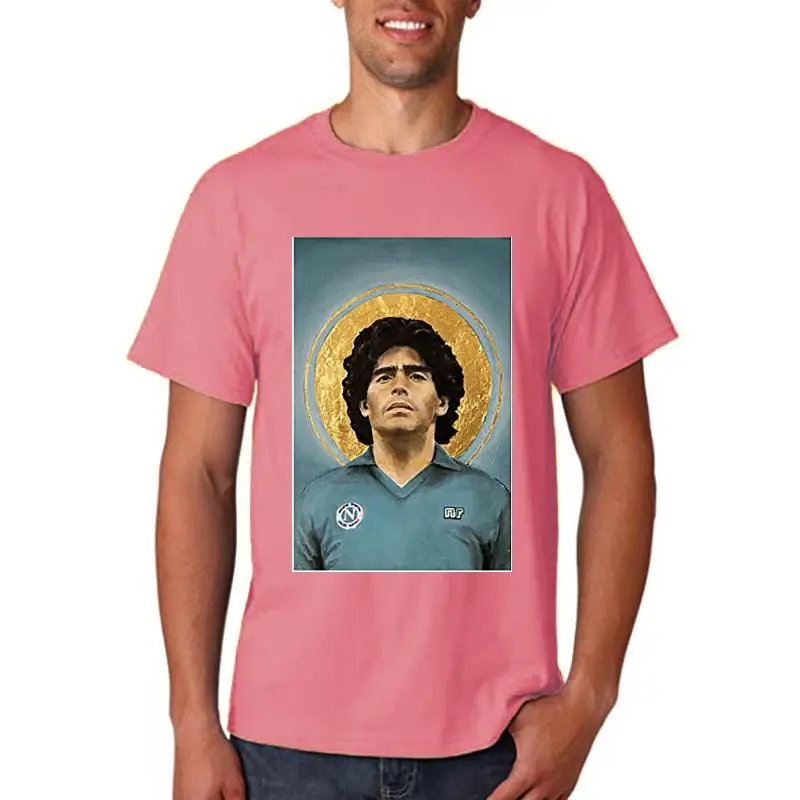 T-SHIRT DIEGO ARMANDO MARADONA NAPOLI CALCIO VINTAGE ANNI 80 151 S-M-L-XL-2XL-3XL