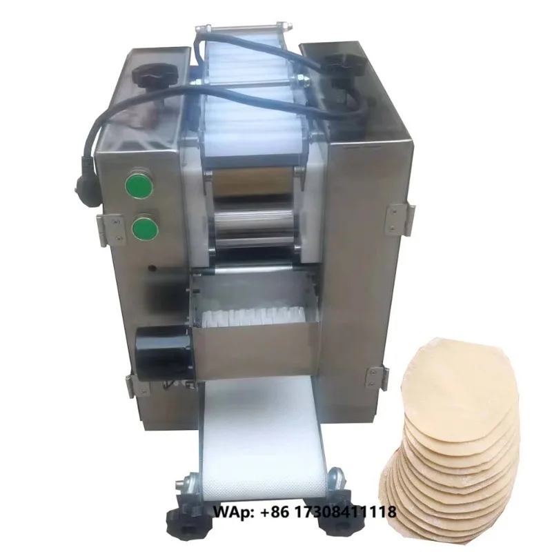 Stainless Steel  Dumpling Wrapper Making Machine Can Make Various Sizes Wrapper
