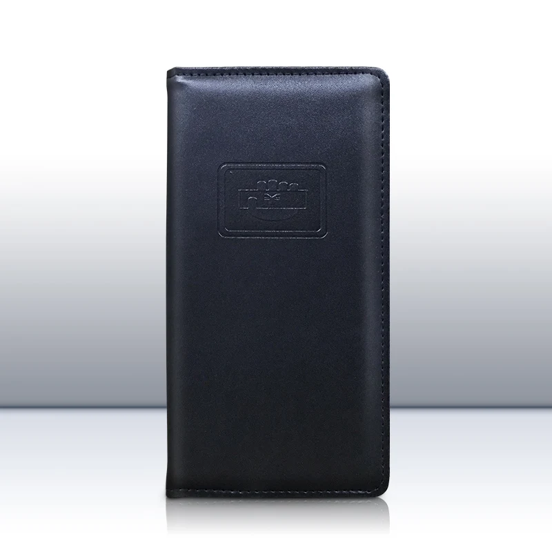 2PCS PU Leather Restaurant Bill Holder With Inside Pockets