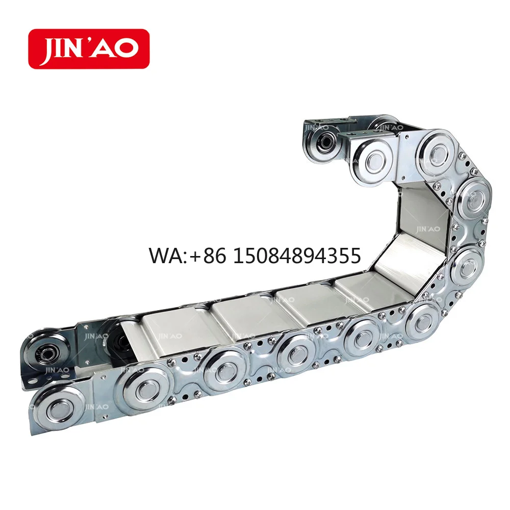 

Stainless Steel Drag Chain Conveyor CNC Wire Carrier Cable Chain