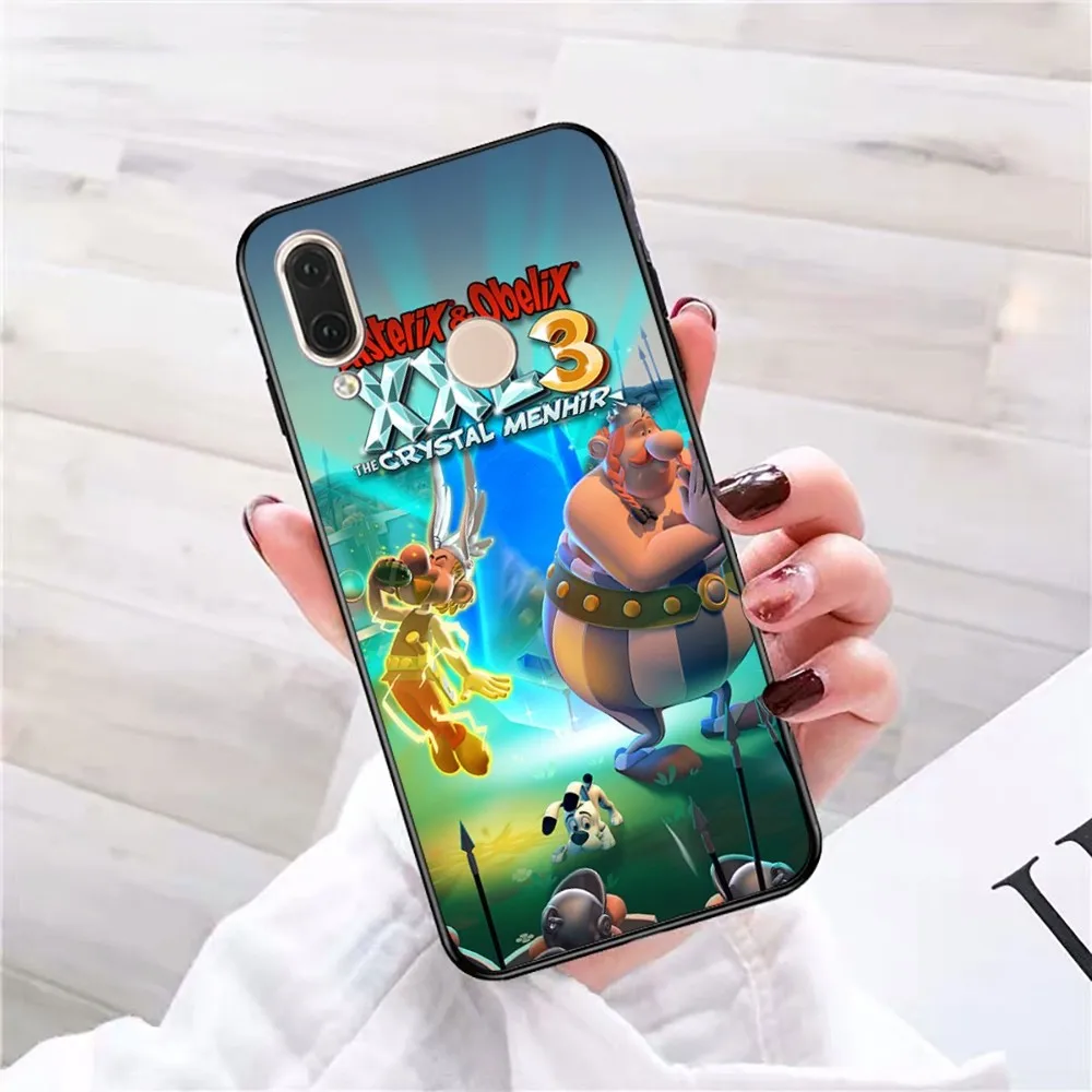 Comics Asterix Obelix Phone Case For Redmi 5 6 7 8 9 10 Plus Pro 6 7 8 9 A GO K20 K30 K40 Pro Plus F3 Fundas