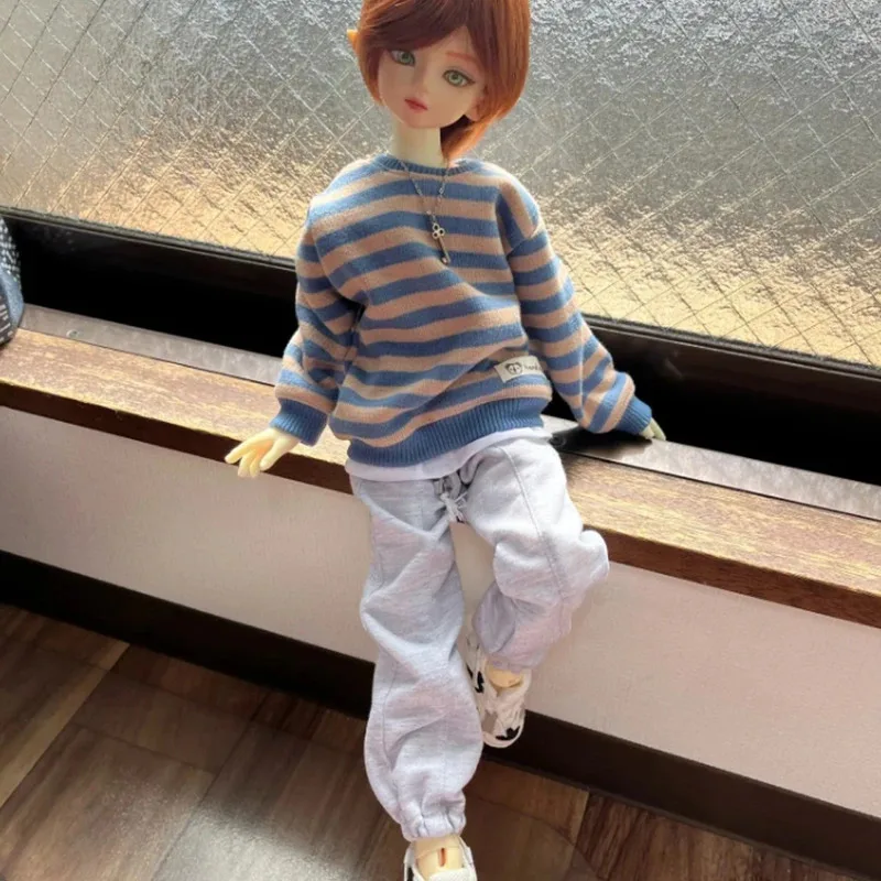 ชุดเสื้อผ้าตุ๊กตาใหม่ ขนาด 1/4 1/5 1/6 เหมาะสำหรับตุ๊กตา BJD ทั้งชายและหญิง ชุดลำลองแบบสปอร์ต อุ่นสบาย ชุด DIY ของเล่นเด็กผู้หญิง ของขวัญ แฟชั่น อุปกรณ์เสริมตุ๊กตา