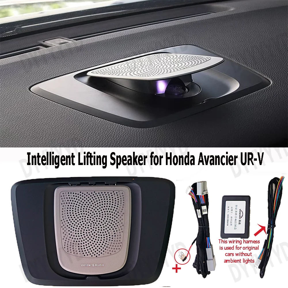

Auto Center Tweeter Lifting Speaker for Honda Avancier URV Pop-up Vehicle Speakers LED Ambient Lights Audio Interior Accessories