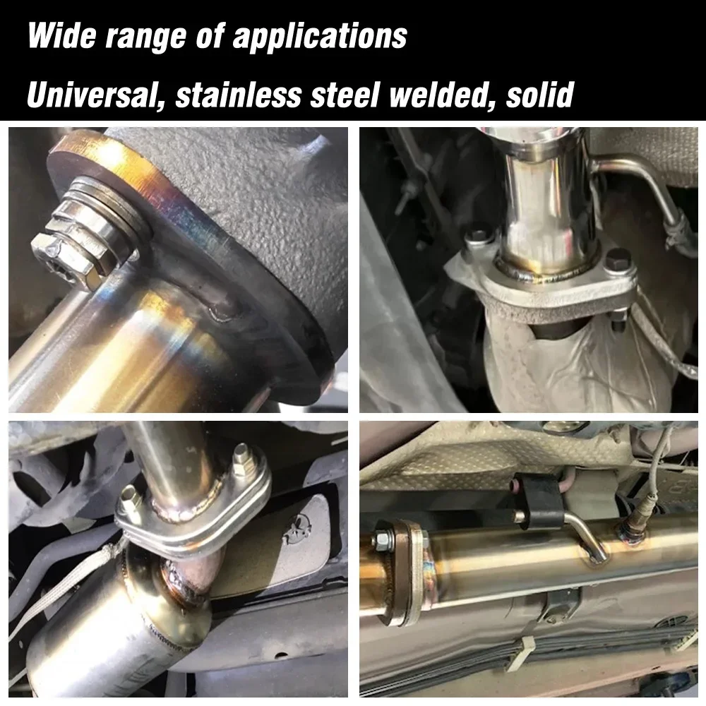 2.0/2.5 /3.0 Inch Stainless Steel Exhaust Muffler Weld Flange Connection Joint With Gasket - view 6