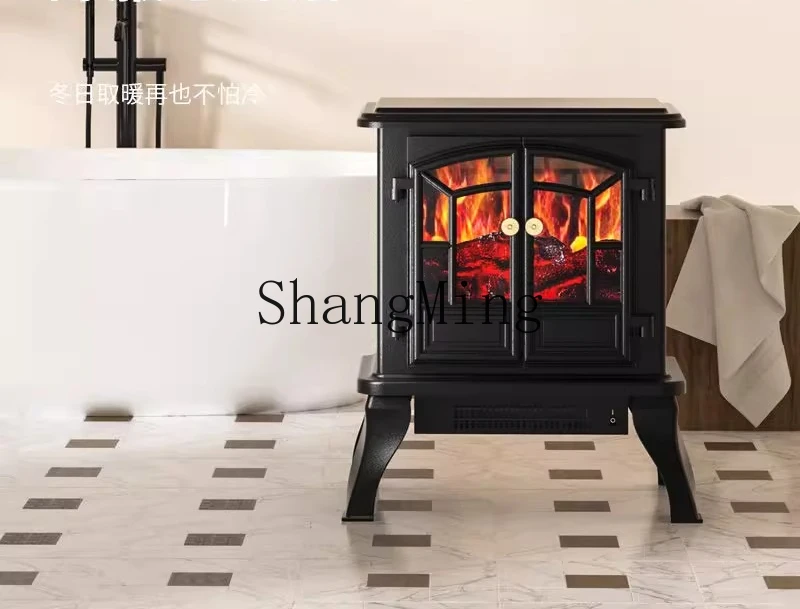 ZYY household 3d simulation Flaming Mountain electric heating hot air heating furnace indoor energy saving