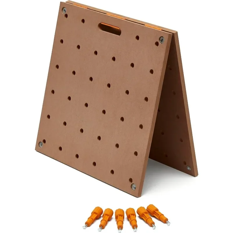 

Great deal.Workbench Table Top For Centipede Work Stand Saw Horses - 24" x 48" - Includes Wood Top with 3/4" Dog Holes