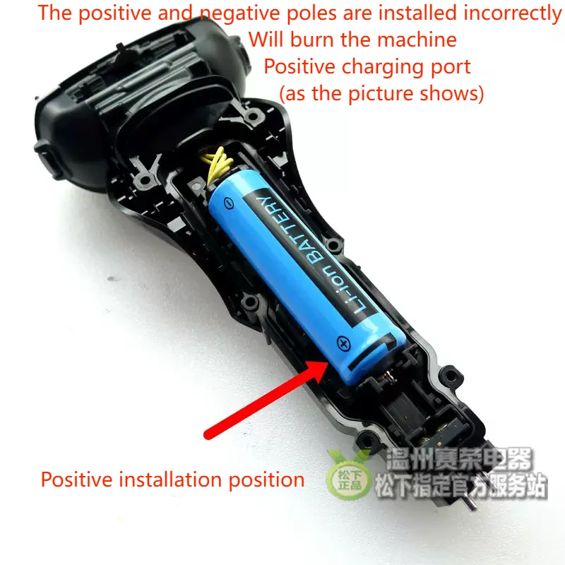 3.7V 680mAh lithium-ion rechargeable battery for Panasonic ES-LV95 LV64 LV74 LV76 LV96 ST6N ST8N ELV5 electric shaver