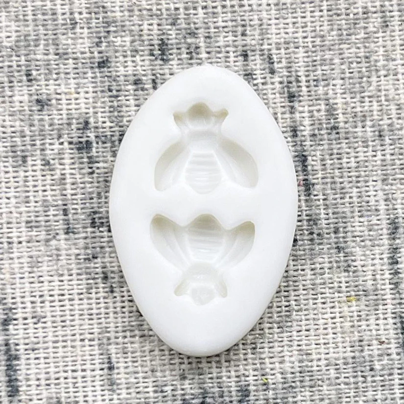 Mini Bee Silicone Cake Baking Mold Sugarcraft Chocolate Cupcake Resin Tools Fondant Cake Decorating Tools