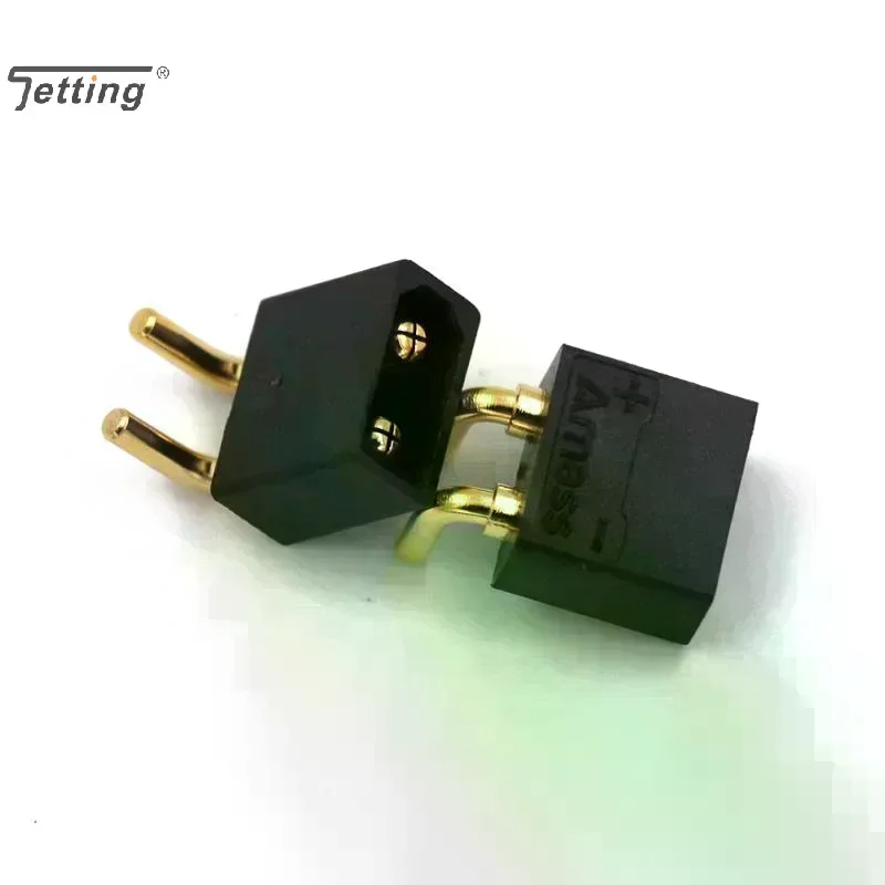 XT30PW-M36 Copper Gold-plated 2-core Soldering Foot Aviation Model Plug Connectors For PCB Boards