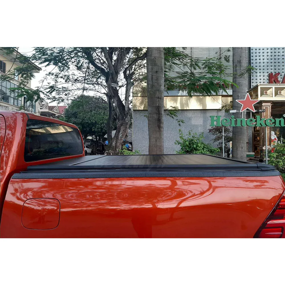 Ute Auto With App Retractable Roller Lid for Hilux Vigo Revo 2015+ Truck Pickup Bed Electric Tonneau Cover E-K11
