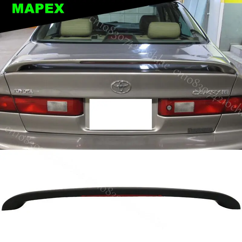 

Fits 97-01 Toyota Camry Sedan 4Dr OE Style Trunk Spoiler W/LED Light Black