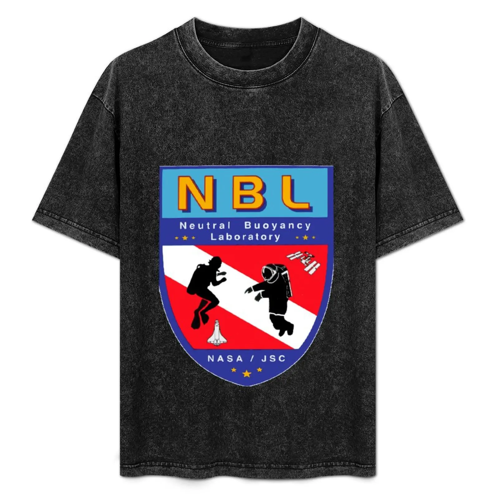 

Neutral Buoyancy Laboratory Logo T-Shirt Trendy Casual Short Sleeve Shirt