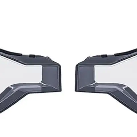 Sostituzione copri faro auto compatibile con Volvo XC60 2017-2021, 1 paio copriobiettivo trasparente per faro, posizionamento sul veicolo: Fr