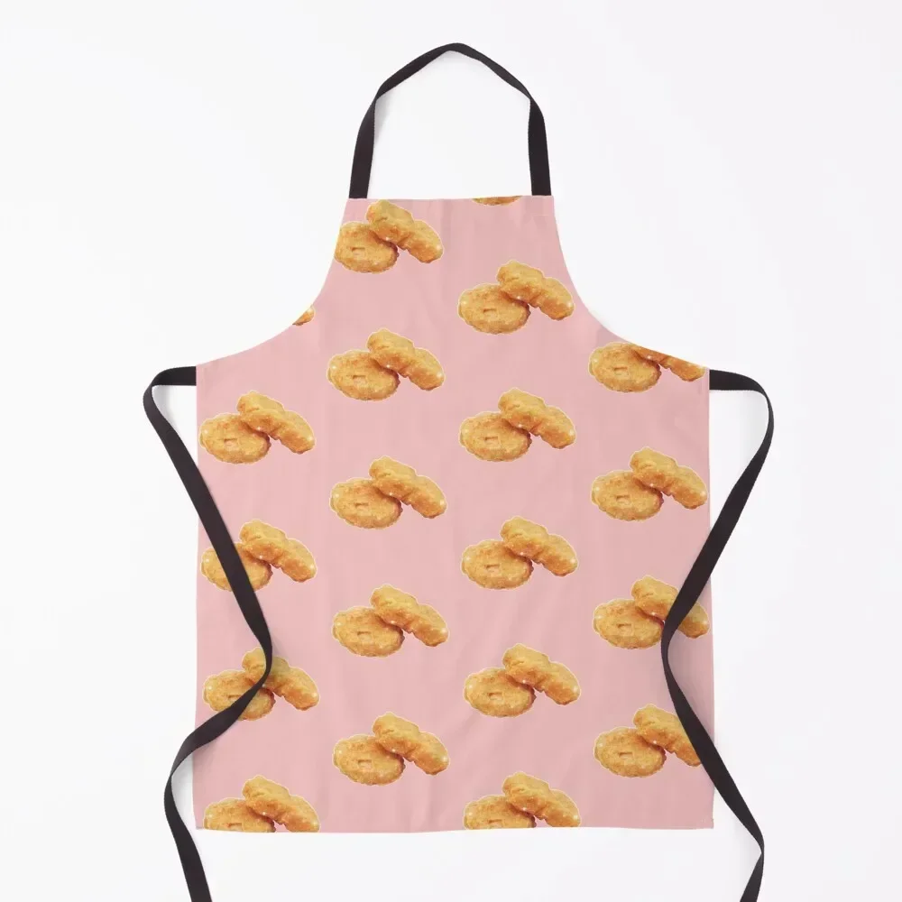 Sparkly Crispy Deep Fried Chicken Nuggets Funny Girly Gift Apron Kitchen Things christmas kitchen cloths Apron