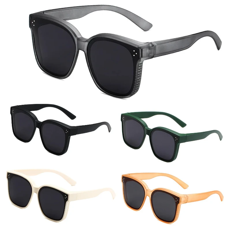 新しい夏の日焼け止めサングラスヴィンテージスクエアサングラス男性と女性のゴーグルシェード UV400 メガネアウトドアスポーツサングラス