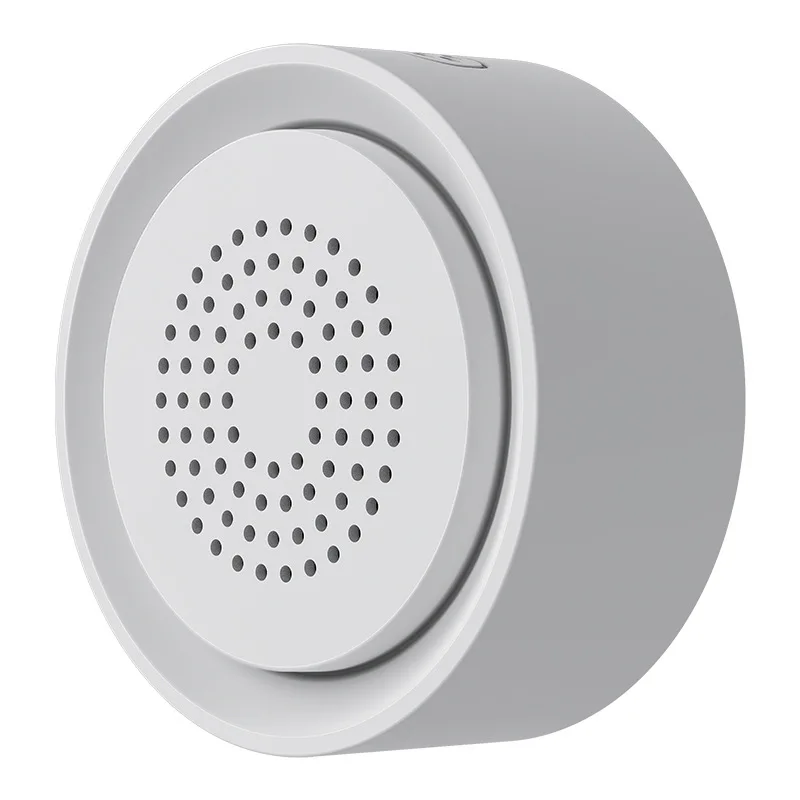 Sensor de cuerpo humano inalámbrico Tuya, monitoreo inteligente de seguridad para el hogar, alarma de sonido y luz, Sensor de temperatura y humedad