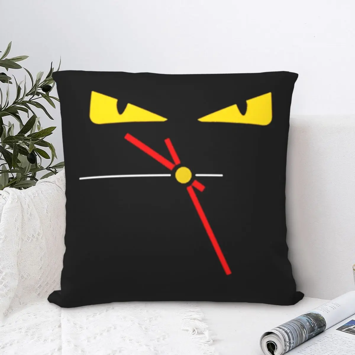 

Mata Square Pillowcase Polyester Pillow Cover Velvet Cushion Decor Comfort Throw Pillow For Home Living Room