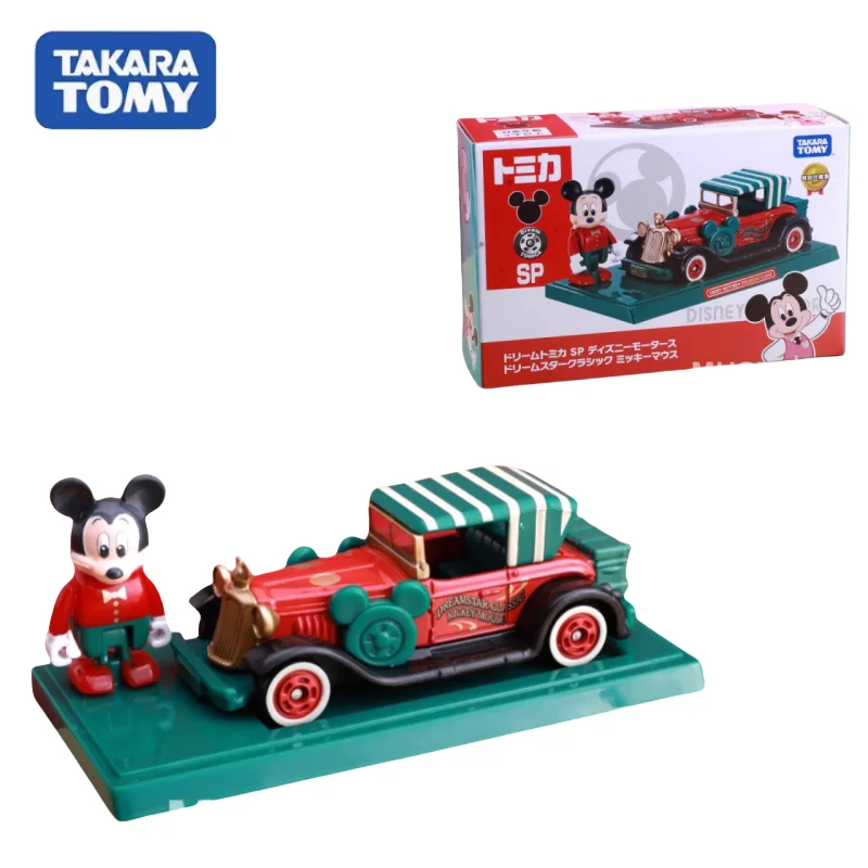

TOMICA Disney Dream Star Mickey Mouse vintage car limited Edition die-cast alloy car model, Boys' holiday gift toy.
