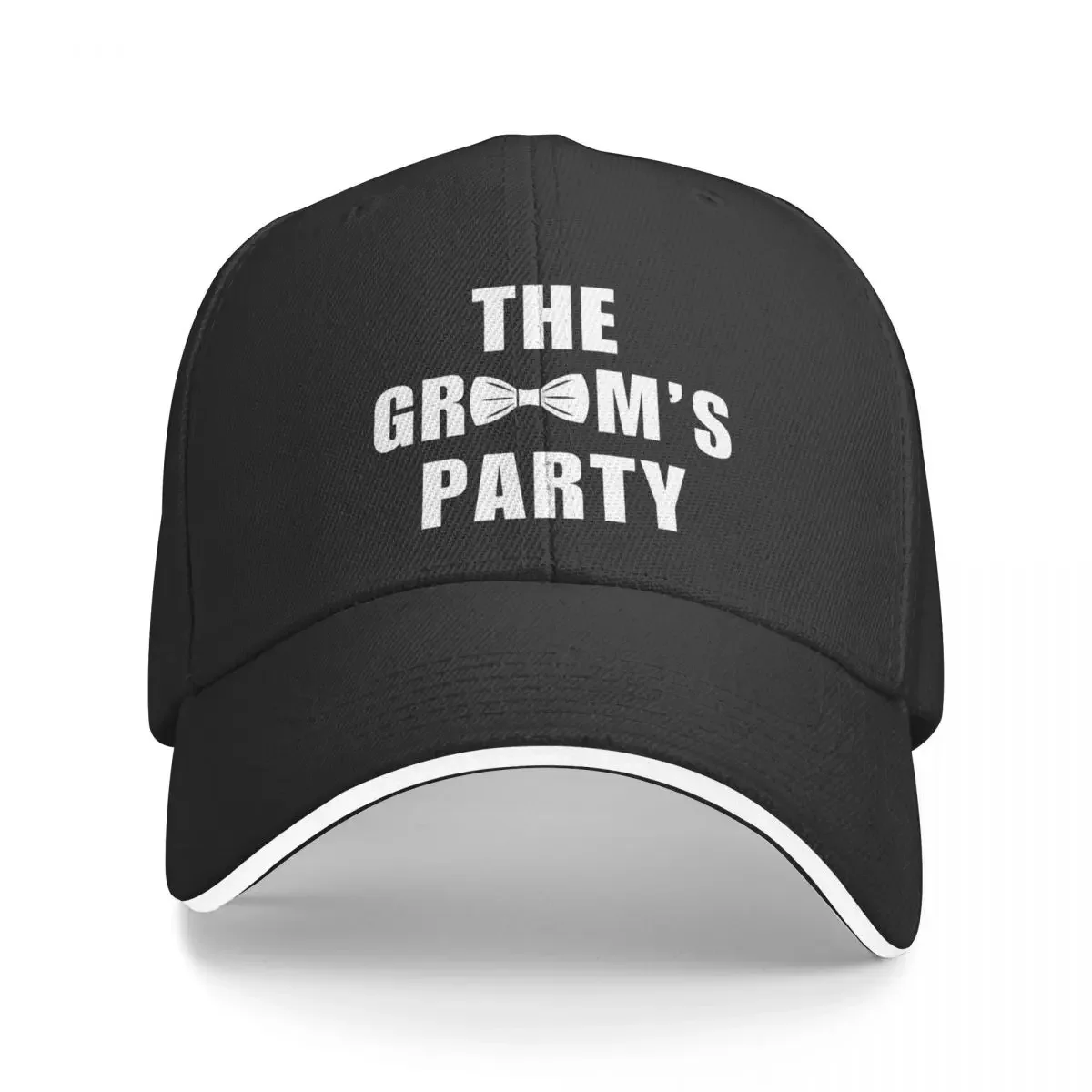 

Tuxedo Bachelor T-Shirt Groom’s Club Bachelor Party Gift Baseball Cap fashionable Hat Beach cute Women's Beach Visor Men's