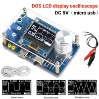 Digital DIY Oscilloscope Kit STC8K8A Microcontroller Electronic Component Soldering Practice Loose Parts