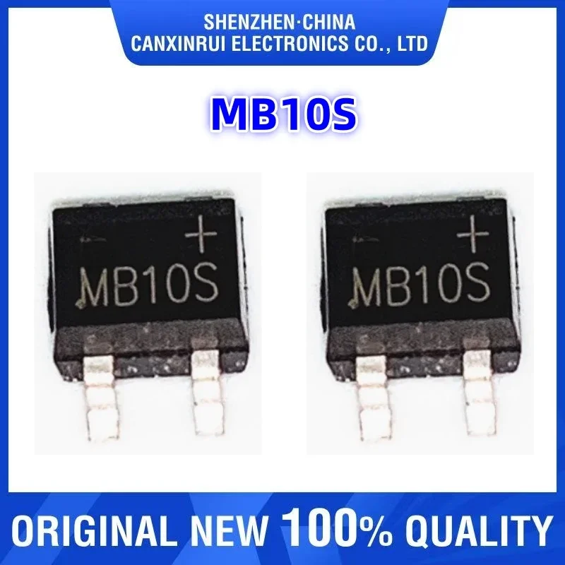 Original Genuine SMD SMD Rectifier Bridge Stack MB10S Environmental Protection Lead-free Advantage Spot Factory Direct Sales Hot