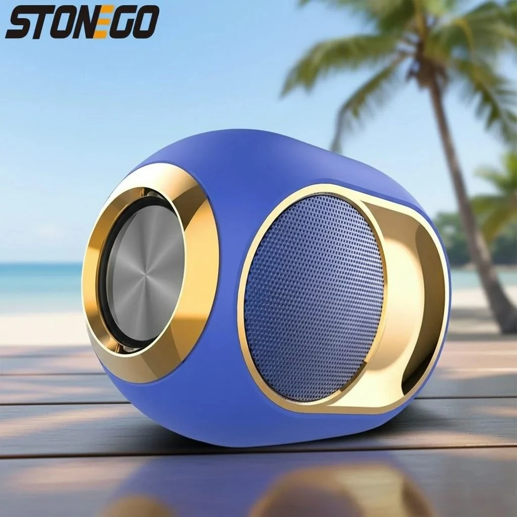 

Портативный беспроводной Bluetooth TWS стереодинамик 3D бас водонепроницаемый громкой связи аудио аксессуары