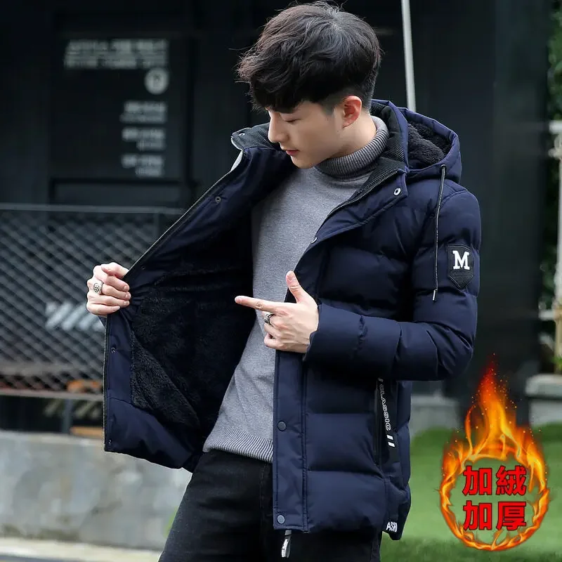 2024 New Winter Men Down Parka Windproof Male Thick Warm Down Coat Stand Collar Top Quality Down Jacket Size 4XL