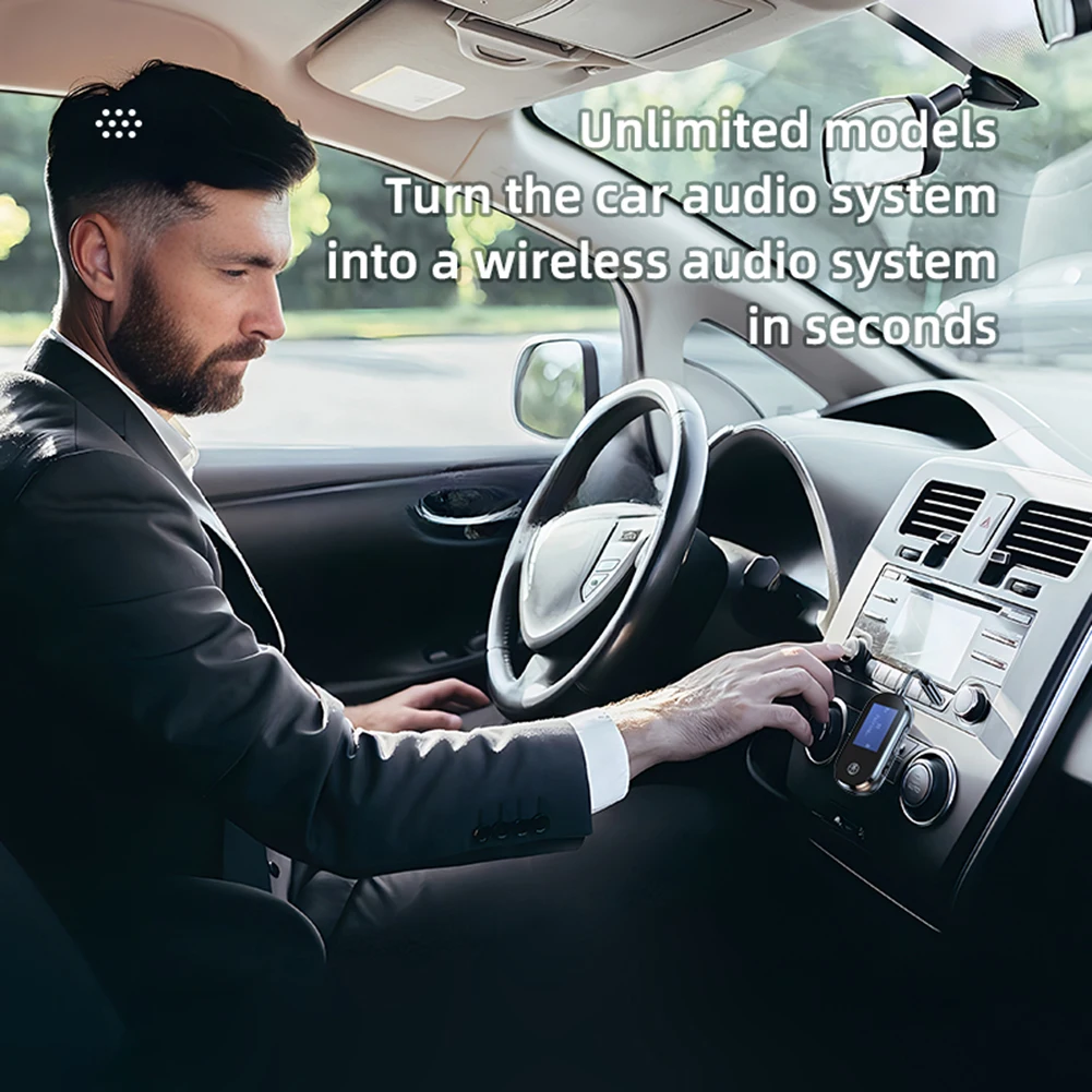 2 в 1, Bluetooth-совместимый передатчик 5,3, приемник, 3,5 мм, AUX, самолет, аудио, беспроводной адаптер с микрофоном для ТВ, ПК, автомобиля