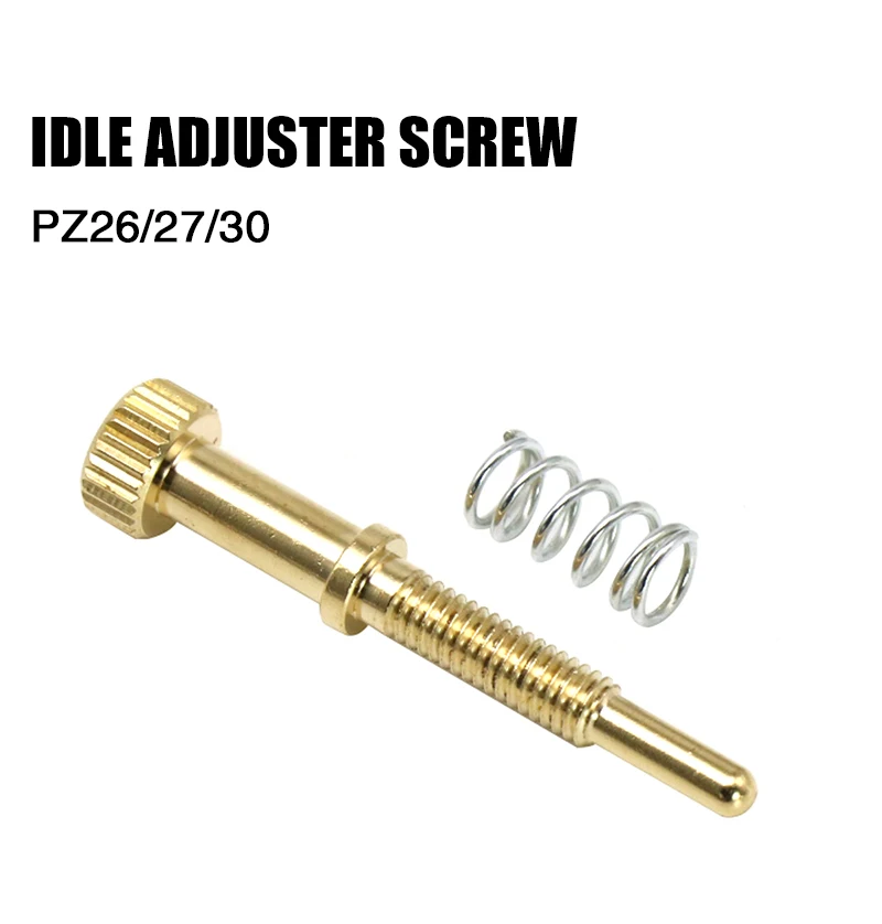 SCL MOTOS Idle Adjuster Screw For PZ Carburetor Adjustment Screw Idle Speed Adjusting For Carb. Keihin PZ26-30 Motorcycle Parts