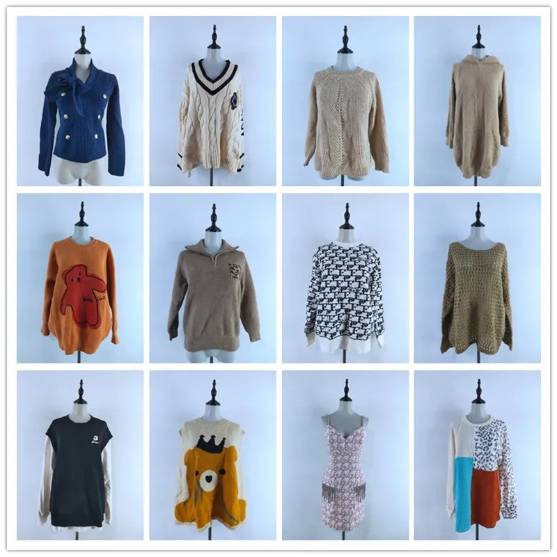 

Warm Casual Commute Vintage Sweater Unique Design No Plagiarism High Faion Versatile Comfortable Polyester Fiber V-Ne Lon...